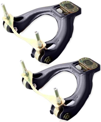 Fastwayracer FW-CK+BH-F-EG-BK, Civic/Integra Adjustable Black Front Upper Arm Camber Kit + Bushing Kit