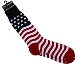 Men's American Flag Trouser Socks by Foot Traffic