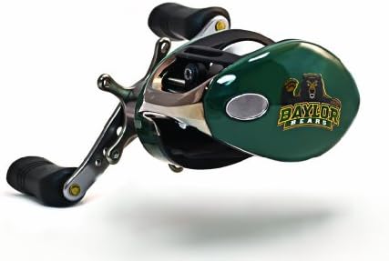NCAA Baylor Bears Fishing Reel, Right Handed