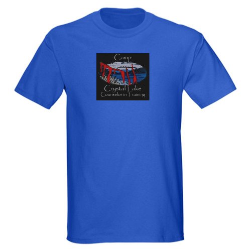 Camp Crystal Lake Counselor in Training T-Shirt Halloween Dark T-Shirt by CafePress