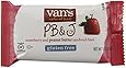 Van's, Gluten Free Snack Bars, PB&J Strawberry, 7.05 oz
