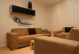 Peacock Feather - Vinyl Wall Art Decal Stickers Decor Graphics