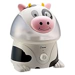 #6: Crane Adorable 1 Gallon Cool Mist Humidifier, Cow Shape