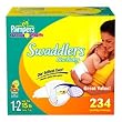 Pampers Swaddlers Diapers, Size 1-2 (up to 15 Lbs), Economy Plus Pack, 234 Swaddlers