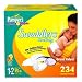 Pampers Swaddlers Diapers, Size 1-2 (up to 15 Lbs), Economy Plus Pack, 234 Swaddlers