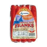 Halal Hotdogs, Merve Beef Franks, 1lb