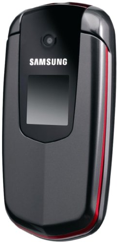 Virgin Mobile - Pack prêt à téléphoner - Samsung - E2210 - Telephone portable - Bluetooth - GPRS - Gris/Rouge