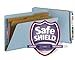 Smead End Tab Pressboard Classification File Folder with SafeSHIELD Fasteners, 2 Dividers, 2