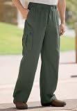 KingSize Big & Tall Knockaround Cotton Twill Cargo Pocket Pants