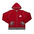 Antigua Ohio State University Women's Comfy Velour Full Zip Jacket
