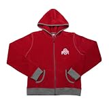 Antigua Ohio State University Women's Comfy Velour Full Zip Jacket