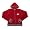 Antigua Ohio State Women's Comfy Velour Full Zip Jacket (Small, Dark Red/Heather)