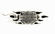Harley-Davidson&reg; Men's Flame Buckle 99555-04V