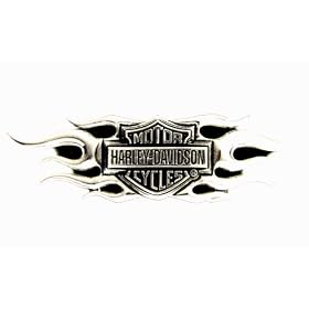 Harley Davidson Unisex Flame belt Buckle. Sculpted flame buckle with high-polished finish. Back...