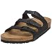 Birkenstock Florida 54191, Damen Clogs & Pantoletten aus Naturleder, Schwarz (Schwarz), EU 40 (normal)