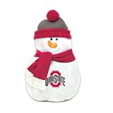 Ohio State Buckeyes Plush Snowman Pillow