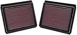 K&N 33-2440 High Performance Replacement Panel Air Filter