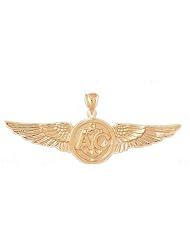 CleverEves 14K Gold Pendant Military Inspired 8.1 - Gram(s)