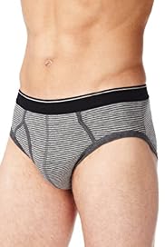 4 Pack Authentic Stretch Cotton Feeder Striped Briefs
