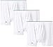 Lacoste Men's 3-Pack Essentials Cotton Boxer Brief, White, Large