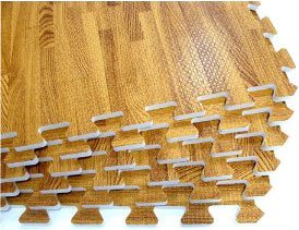 100 SQFT We Sell Mats Wood Grain Interlocking Foam Anti Fatigue Flooring 2'x2' Tiles, Oak 100 SQFT We Sell Mats Wood Grain Interlocking Foam Anti Fatigue Flooring 2'x2' Tiles, Oak