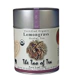 The Tao Of Tea Herbal Tea Lemongrass, Certified Organic, 3-Ounce Tin  (Pack of 3)