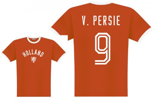 World of Football Player Shirt Holland van Persie, orange – XL