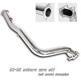 02 03 04-05 SUBARU IMPREZA WRX/STI BBP STAINLESS STEEL EXHAUST DOWNPIPE DOWN PIPE