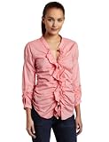 D.E.P.T. Women's Light Two Tone Voile Shirt