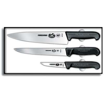 Victorinox 3 Piece Chefs Fibrox Handles