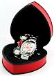 Betty Boop #BBW370AS Women's Watch and Bracelet Gift Set