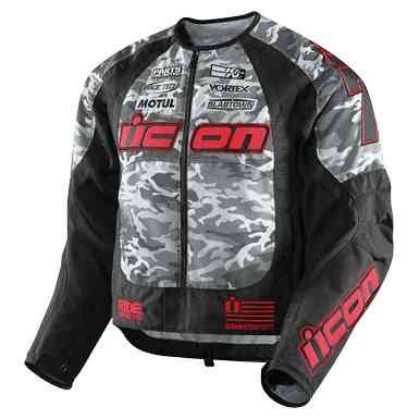 New Genuine Icon Team Merc Stage 3 Motorcycle Jacket / Mens / Slayer XXLarge / chest size 46-48 / sleeve length 35 / Pt # 2820-1281