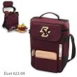 Boston College Eagles Duet Insulated Wine and Cheese Tote - Burgundy w/Digital Print