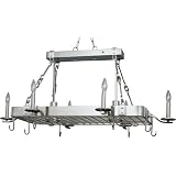 Pot Rack with Lights
