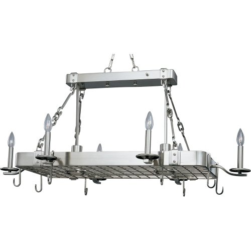 Pot Rack with Lights