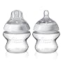 Tommee Tippee Closer to Nature Easi-vent 150ml BPA-free Feeding Bottles (2-Pack)