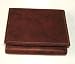 Handmade Wallets - Tri-fold Leather Wallet Brown