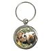   - Beagle Puppy Key Chain (Round)