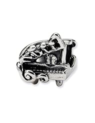 Reflections(tm) Sterling Silver Baby Grand Piano Bead / Charm