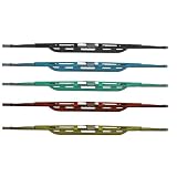 18 Steel GTR White Wiper Blades by Pilot Automotive