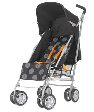 OBaby Atlas V2 Dots Stroller - Black