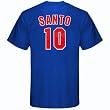 Ron Santo Chicago Cubs Throwback Name and Number T-Shirt by Majestic