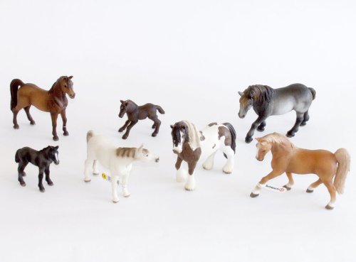 7 x Schleich Pferde Neuheiten 2008