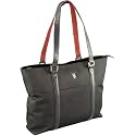 Falcon FI2521BLKRED Ladies shoulder 15.4" laptop / notebook briefcase + FREE gift