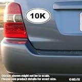 10K EURO OVAL - STICKER DECAL - #S029
