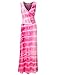 NINEXIS Women's Sleeveless Tie-Dye Crossover Maxi & Basic Solid Dress (S-4XL)