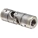 Lovejoy Size HD8B Heavy Duty Universal Joint, 5/8" Round Bore and 5/8" Round Bore, 3/16" x 3/32" Keyways with Setscrews, 1.25" Outer Diameter, 3.75" Overall Length, 1144 Carbon Steel, Inch