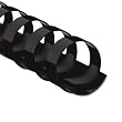 Fellowes Plastic Comb Bindings, 0.625 Inch, 120-Sheet Capacity, Black, 25 per Pack (52324)
