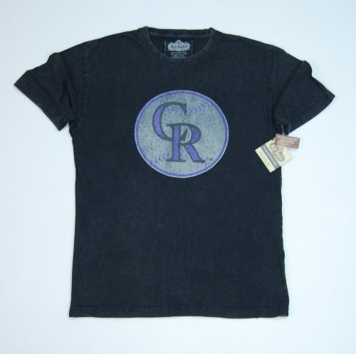 Colorado Rockies Retro Logo T-Shirt By Red Jacket Size XL