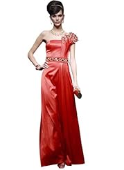 Chiffon/Taffeta/Tulle Crystals Applique Beaded Crystal Lace Mother-of-the-Bride Dress 